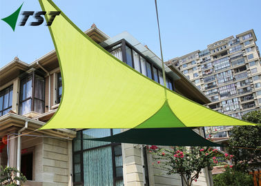 China Grüne Farb-Polyester-Schatten im Freien segelt, Gewicht der Segeltuch-Schatten-Überdachungs-160gsm-350gsm usine