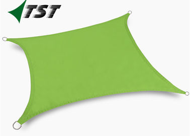 China M-Patio-landschaftlich gestaltende grüne Farbe Polyester-Rechteck Sun-Segel-5 x 6 usine