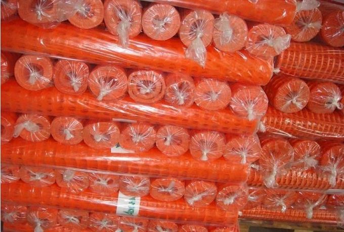 Orange Straßen-Sperren-Plastiksicherheitszaun-Polyäthylen mit hoher Dichte gegründet